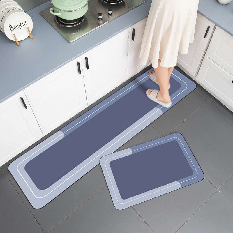 Lisslune | Modern Water Absorbent Anti-slip Area Rugs