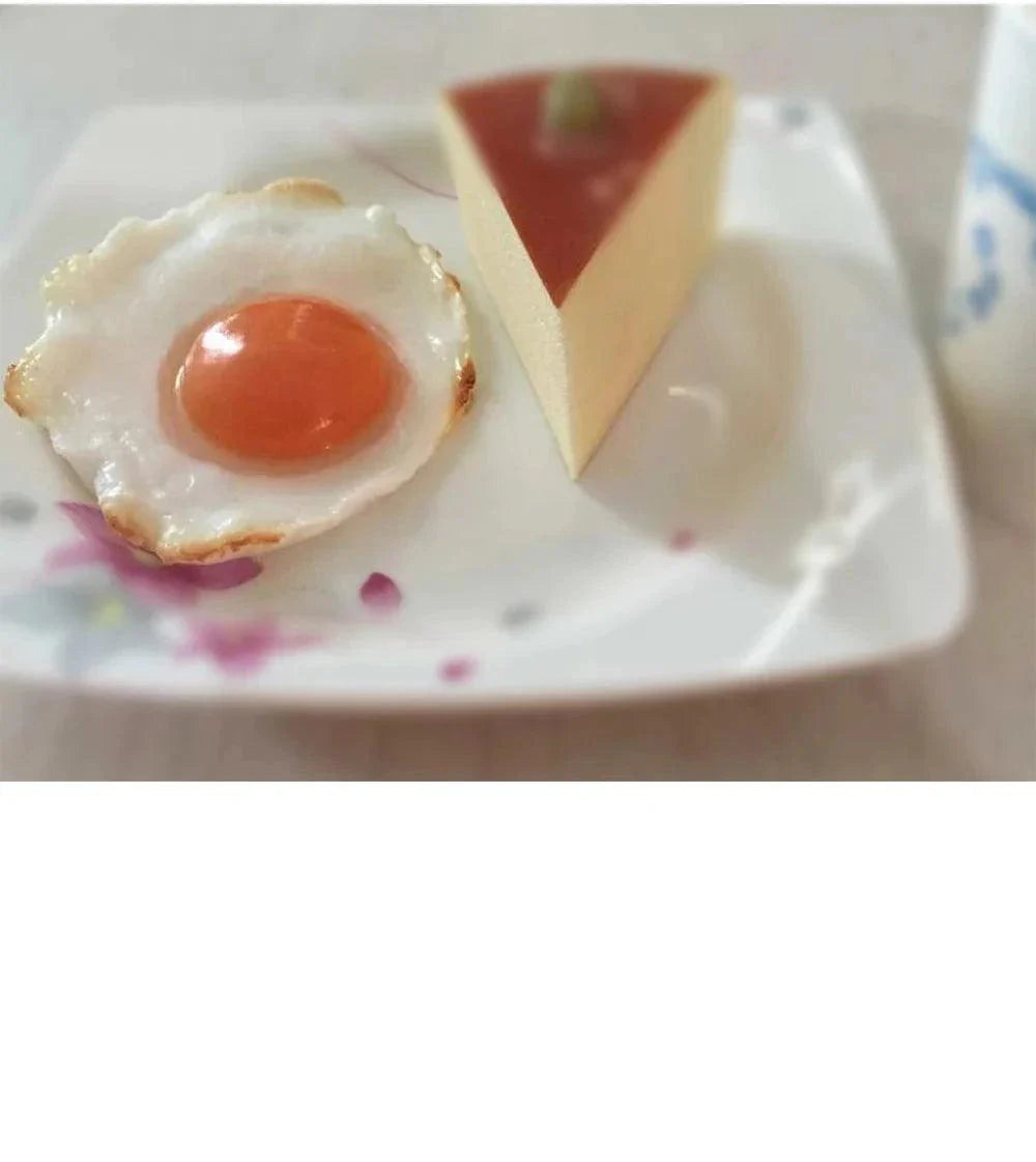 Lisslune | Fried Egg Refrigerator Magnet - Original Kitchen Accessory