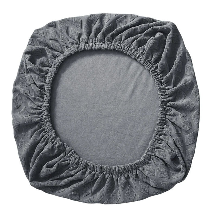 Lisslune | Spandex elastic office chair cover Jacquard seat covers pineapple mesh fleece protective cover elastic computer seat protector