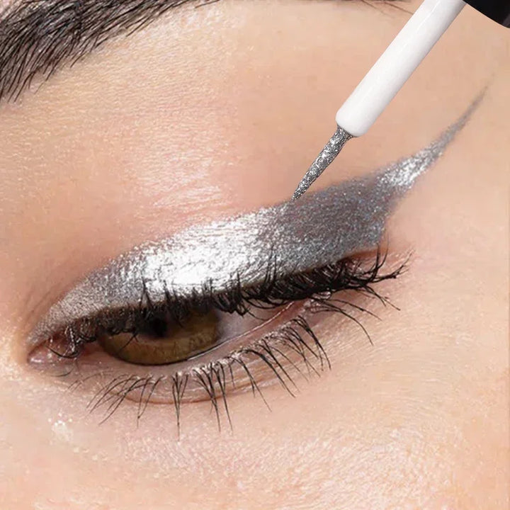 Rynx | Pearl Diamond Gold Liquid Eyeshadow Eyeliner Stick Waterproof Glitter Sequins Rose Gold White Eyeliner Pencil Korean Makeup