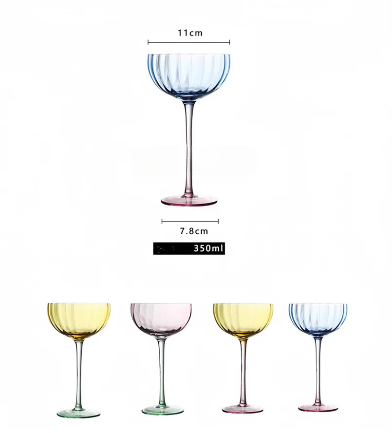Lisslune | Colored Pumpkin Glassware