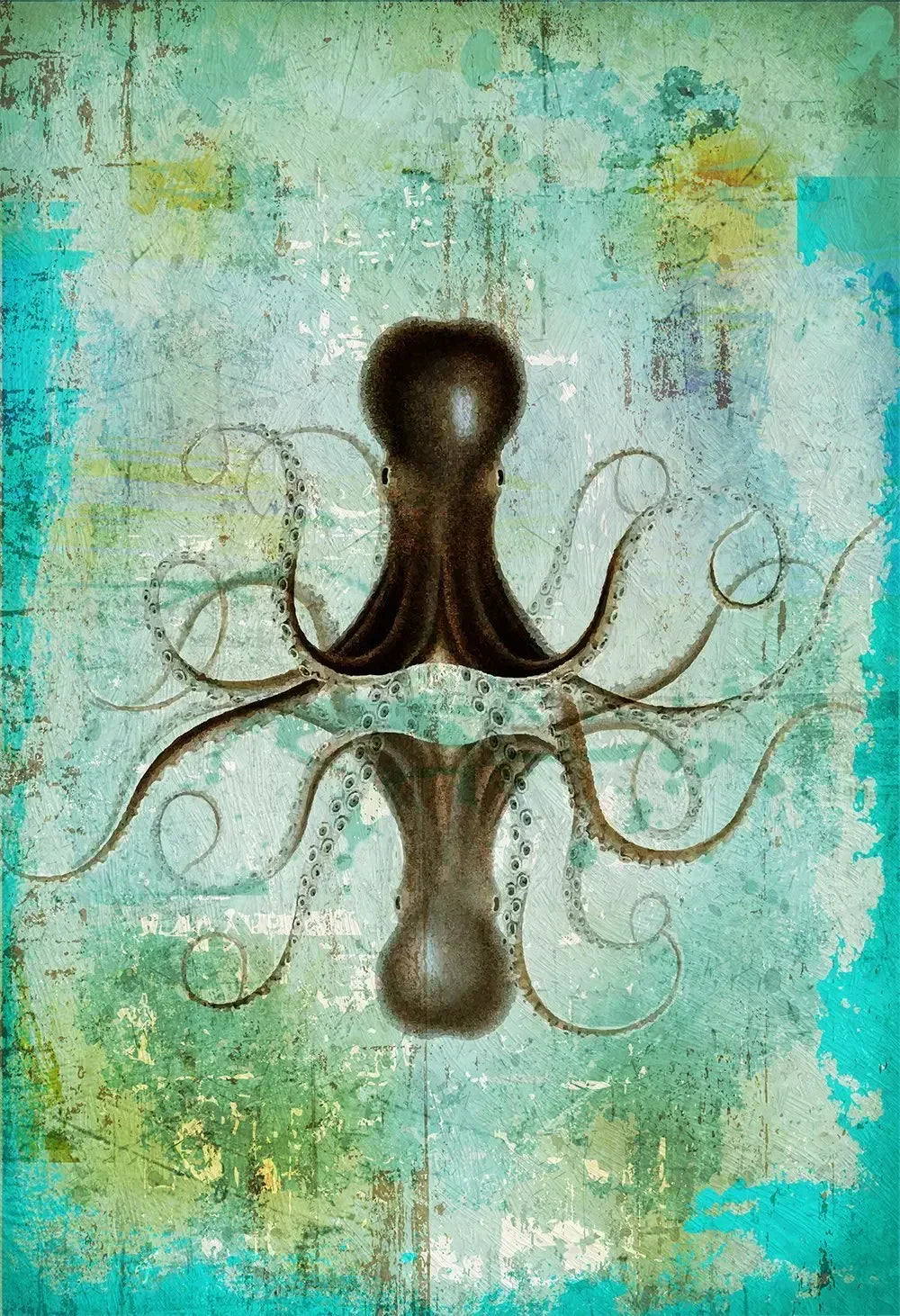 Lisslune | Sea Life Ocean Throw Octopus Blanket