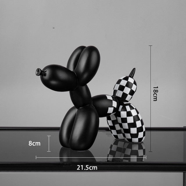 Lisslune | Luxurious Home Decor, Balloon Dog Decoration, Office Desk Accessories, Animal Decoration, Modern Popular Art, Nordic Statues