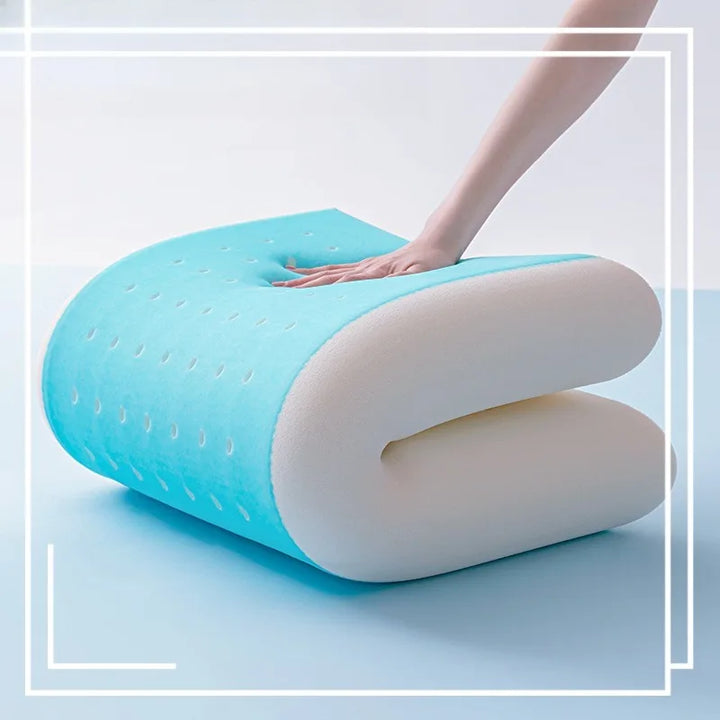 Lisslune | Cooling Gel Memory Foam Neck Support Pillow