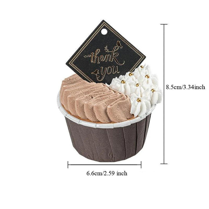 Lisslune | Realistic Handmade Synthetic Cream Cupcake for Photography Props and Decorative Displays