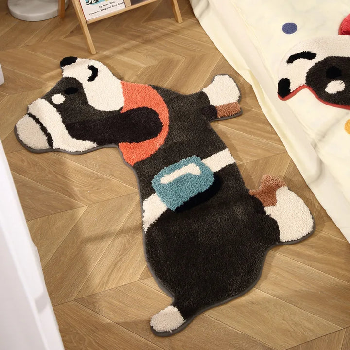 Rynx | Cartoon-Tufting-Dog-Bathroom-Mat soft stylish Animal-Rug Bedroom-Rug Living-Room-Floor-Mat Doormat aesthetic Home-Decoration
