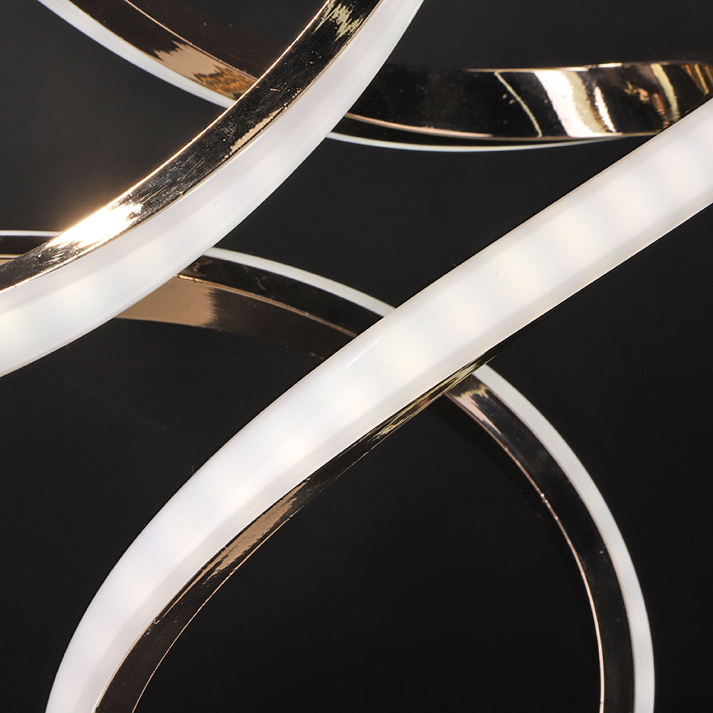 Lisslune | InfinityGlow – LED Spiral Table Lamp with Endless Design