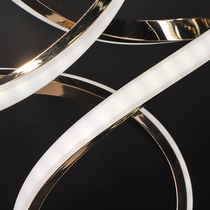 Lisslune | InfinityGlow – LED Spiral Table Lamp with Endless Design