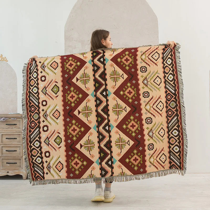 Lisslune | Desert Aztec Blanket