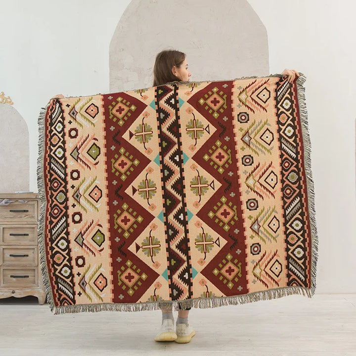 Lisslune | Desert Aztec Blanket