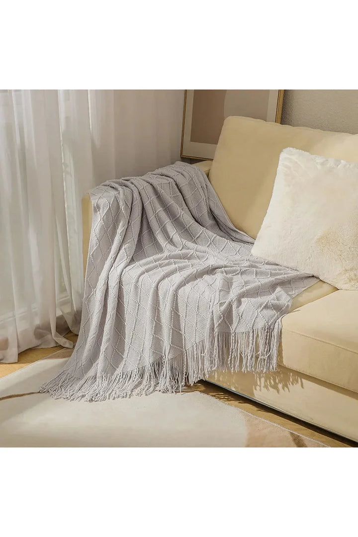 Lisslune | dune textured throw blanket