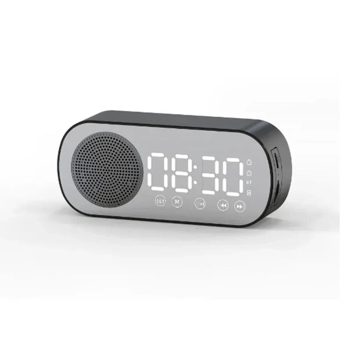 Lisslune | Digital Alarm Clock with Bluetooth Speaker & FM Radio