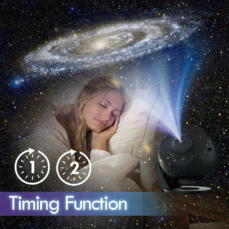 Lisslune | 360° Planetarium Projector | Improved Relaxation and Stress Relief