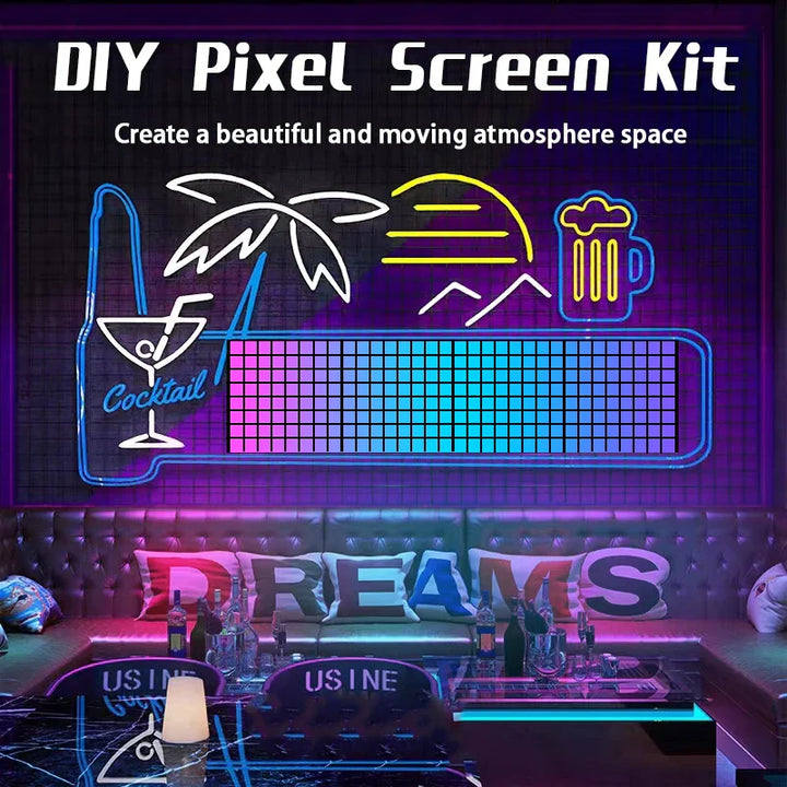 Lisslune | Pixel Art LED Home Decor Smart Display