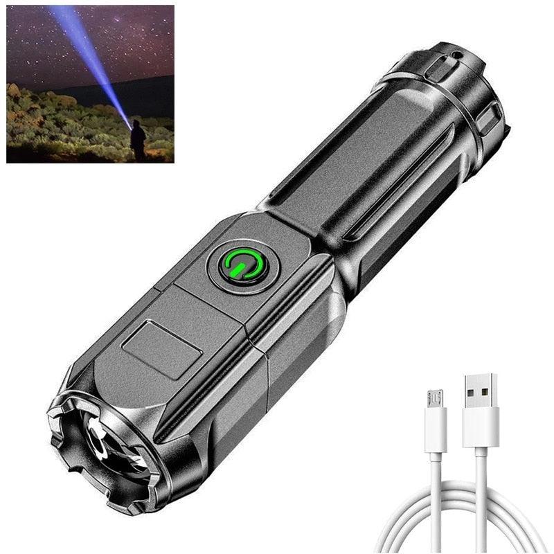 Lisslune | Xenon 500m High-Performance Flashlight: Illuminate your nightly adventures