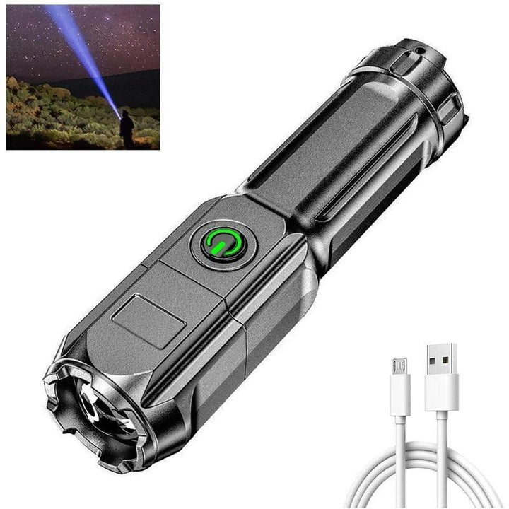 Lisslune | Xenon 500m High-Performance Flashlight: Illuminate your nightly adventures