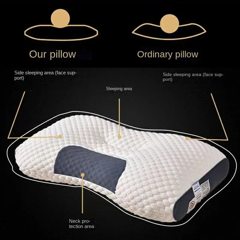 Lisslune | Orthopedic neck pillow with reverse traction for a patient, 48 x 74 cm