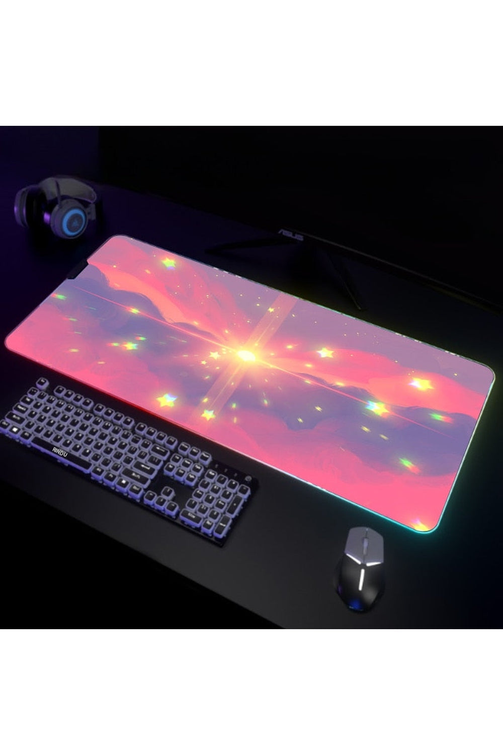 Lisslune | LED Gaming Mouse Pad