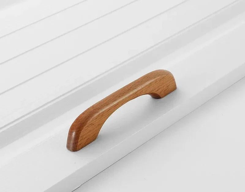 Lisslune | Chic Wooden Cabinet Knobs - Distinctive Walnut & Beech Drawer Handles for Elegant Home Interiors