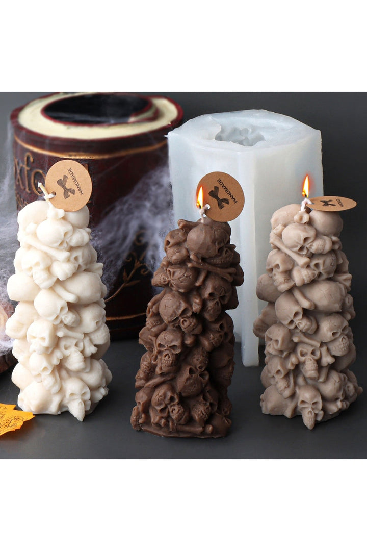 Lisslune | Skeleton Tower Candle Shape