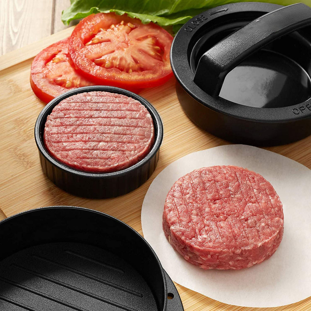 Lisslune | Stainless Steel Press for Stuffed Hamburger Patties
