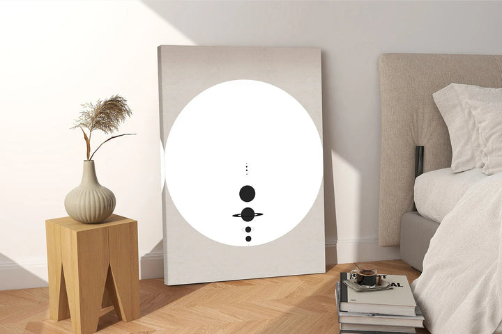 Lisslune | System Minimalistic Canvas Print