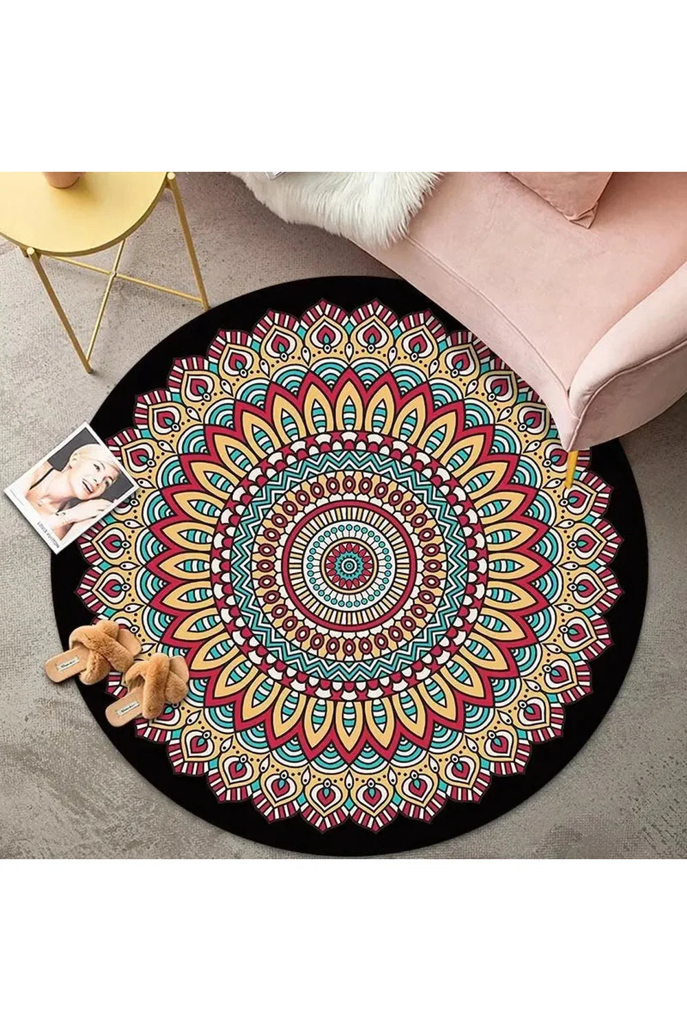 Lisslune | Soft Round Rug