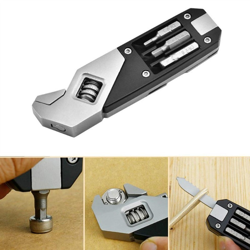 Lisslune | Pro Expert Foldable Stainless Steel Wrench Tool Set