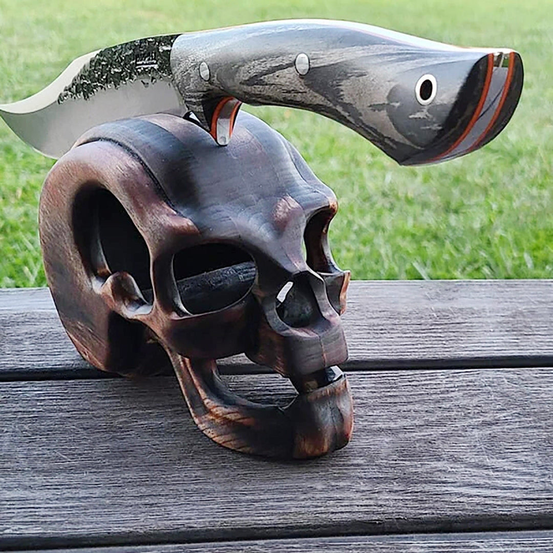 Lisslune | Skull Knife Holder