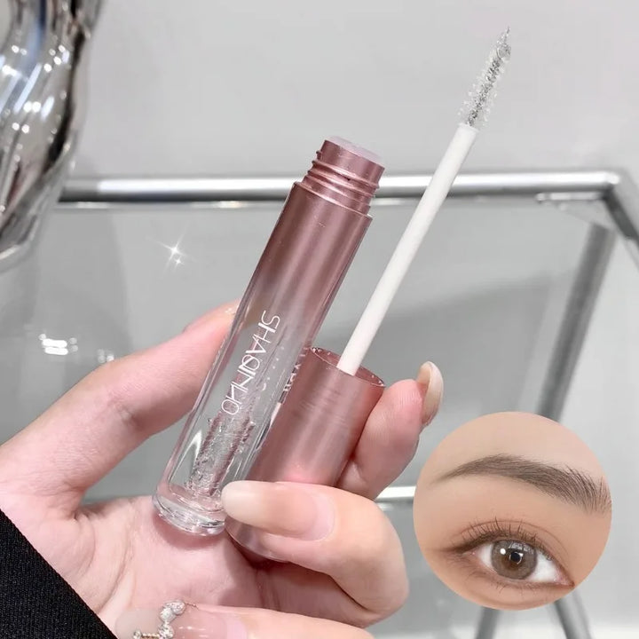 Lisslune | Augenbrauen Styling Gel Transparent Flüssige Pomade Augenbrauen Styling Seife Wachs Fixierer mit Bürste für Augenbrauen Kosmetik Makeup Augenbrauen Gel