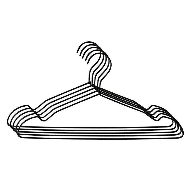 Lisslune | Elegant Metal Hanger Collection - 10-piece Set for Optimal Closet Management