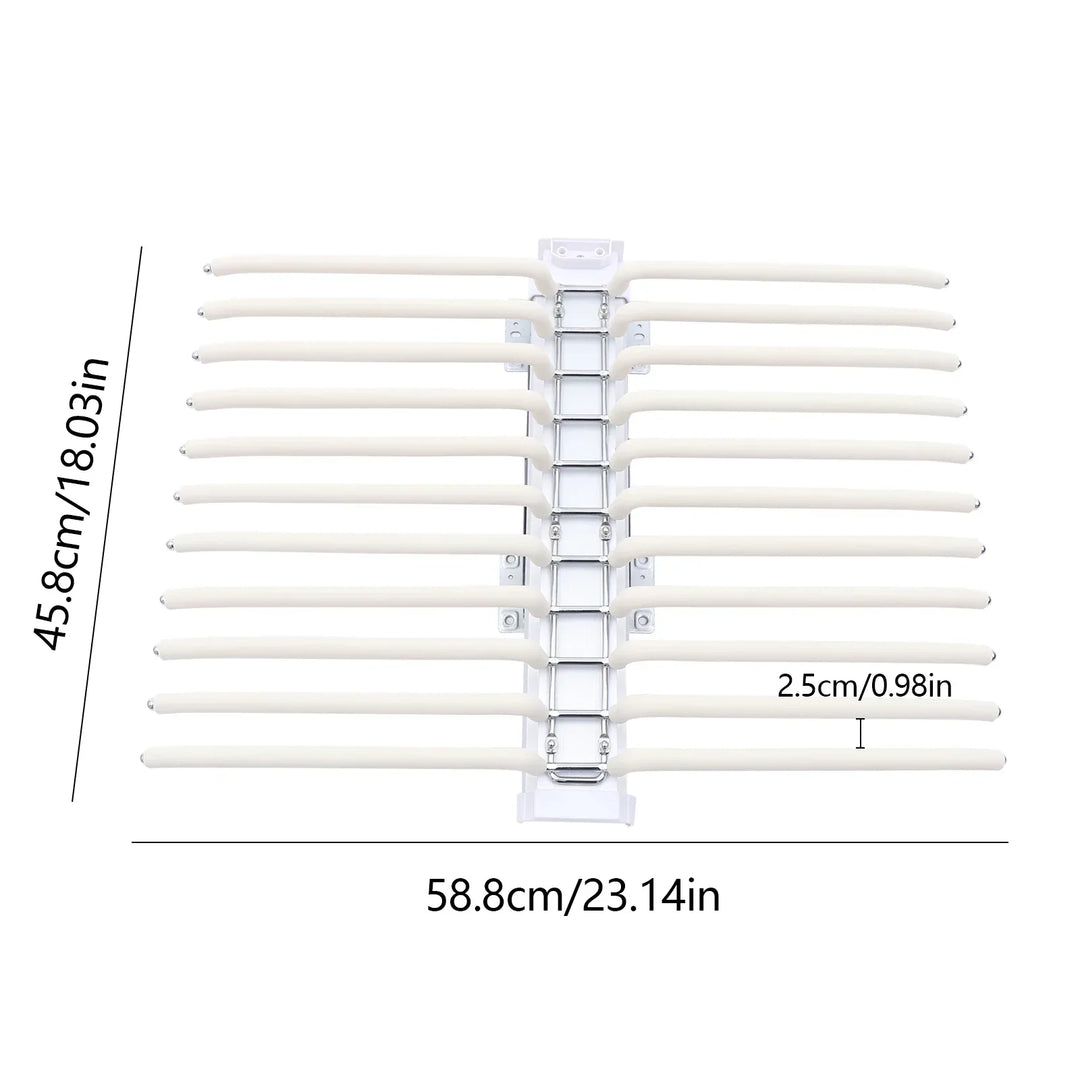 Lisslune | Smart Slide-Out Rail Cloth Organizer