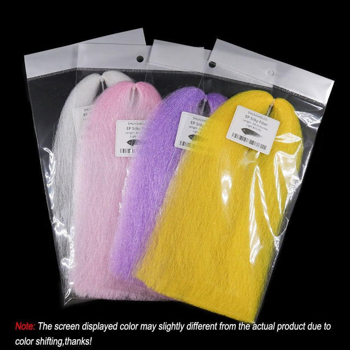 Lisslune | Vivid Synthetic Hair Fly Tying Material - High-Quality Fiber for Authentic Fly Designs