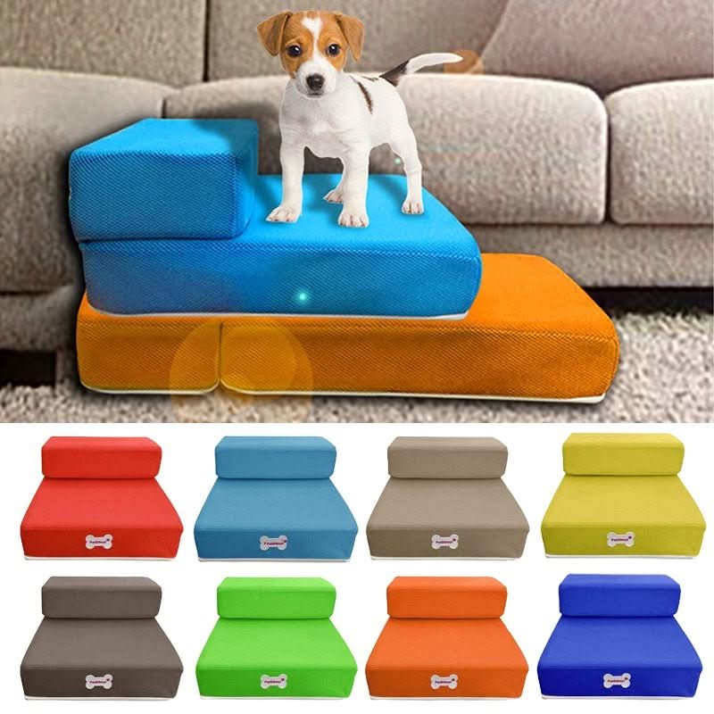 Lisslune | DOGSTEP PRO – Luxury Dog Stair for Joint-Friendly Climbing onto Sofa & Bed