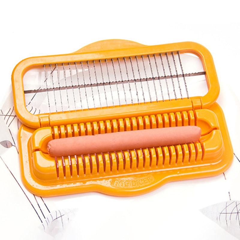 Lisslune | Easy Hot Dog Slicer