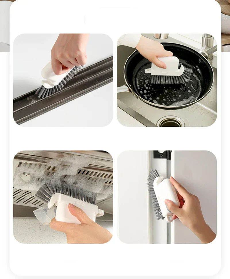 Lisslune | Multi-Surface Detailed Multi-Purpose Edge Cleaner Brush