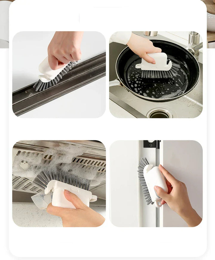 Lisslune | Multi-Surface Detailed Multi-Purpose Edge Cleaner Brush