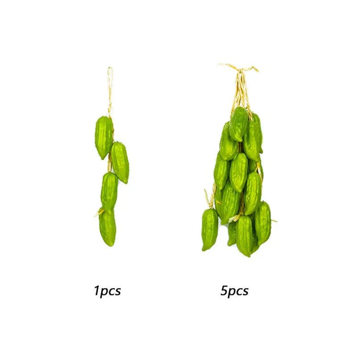 Lisslune | Life-like Artificial Chili Pepper Decor Props for Home, Photography, and Holiday Celebrations