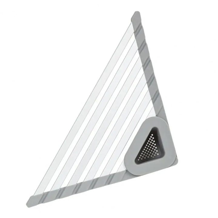 Lisslune | Triangle Slip-Resistant Sink Corner Storage Shelf Rack