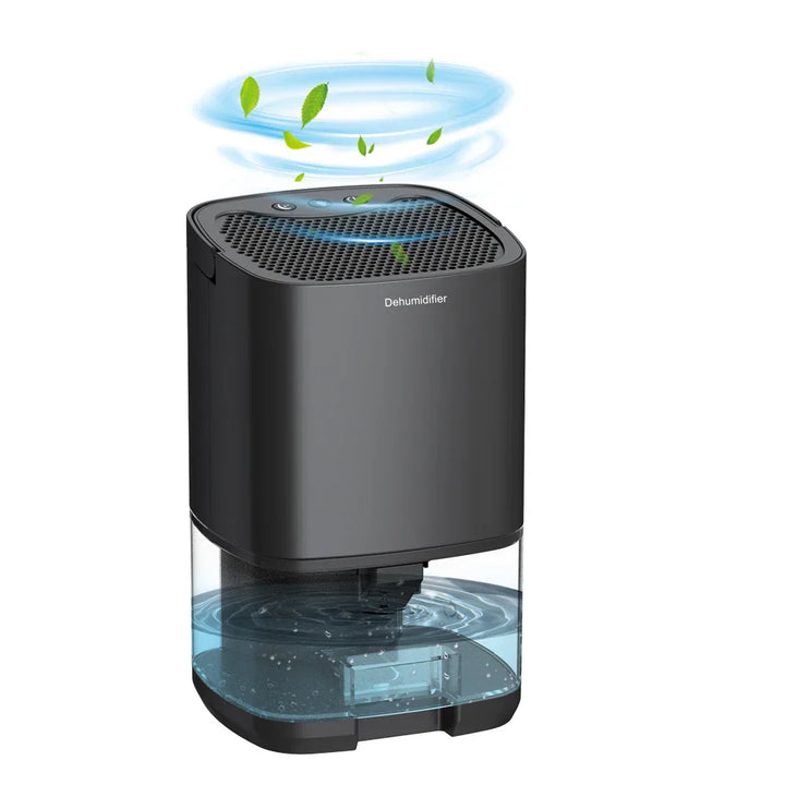 Lisslune | 1000ml Portable 2-in-1 Dehumidifier with Air Filter & Night Light – Aveline