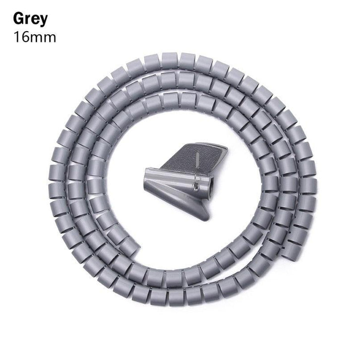 Lisslune | Cable Management Spiral Organizer for a tidy workplace