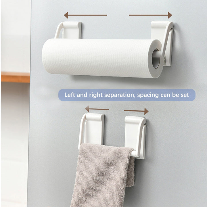 Lisslune | Adjustable Magnetic Paper Towel Cloth Holder