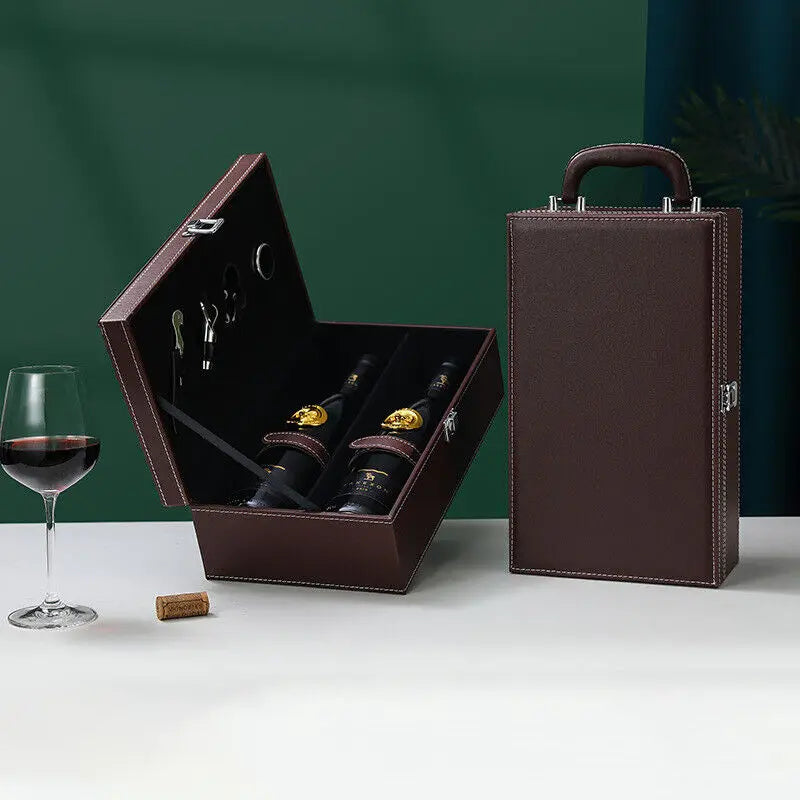 Lisslune | Luxury Wine Case - Stylish Storage for Wine and Accessories