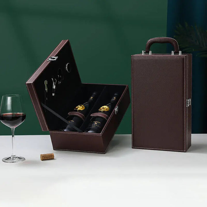 Lisslune | Luxury Wine Case - Stylish Storage for Wine and Accessories