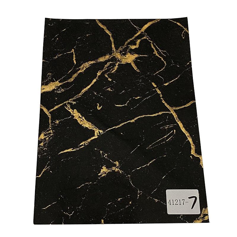Lisslune | Luxurious waterproof marble vinyl contact paper with synthetic leather surface for elegant DIY creations