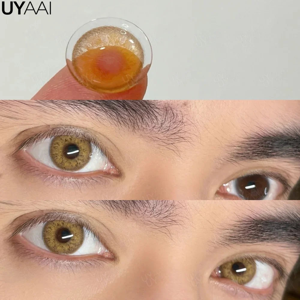 Rynx | 1 Pair Korean Lenses Black Spots Green Lenses Blue Lenses Gray Lenses Brown Lenses Colored Contact Lenses