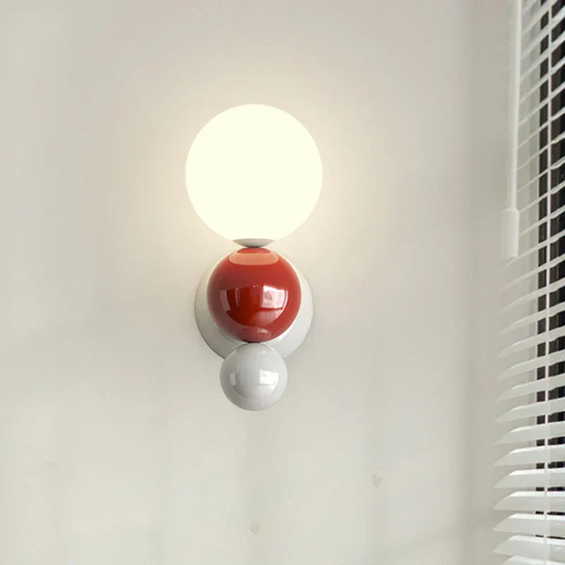 Lisslune | BubbleGlow – Modern spherical wall light