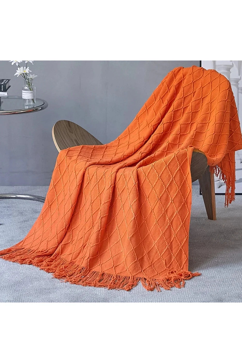 Lisslune | dune textured throw blanket