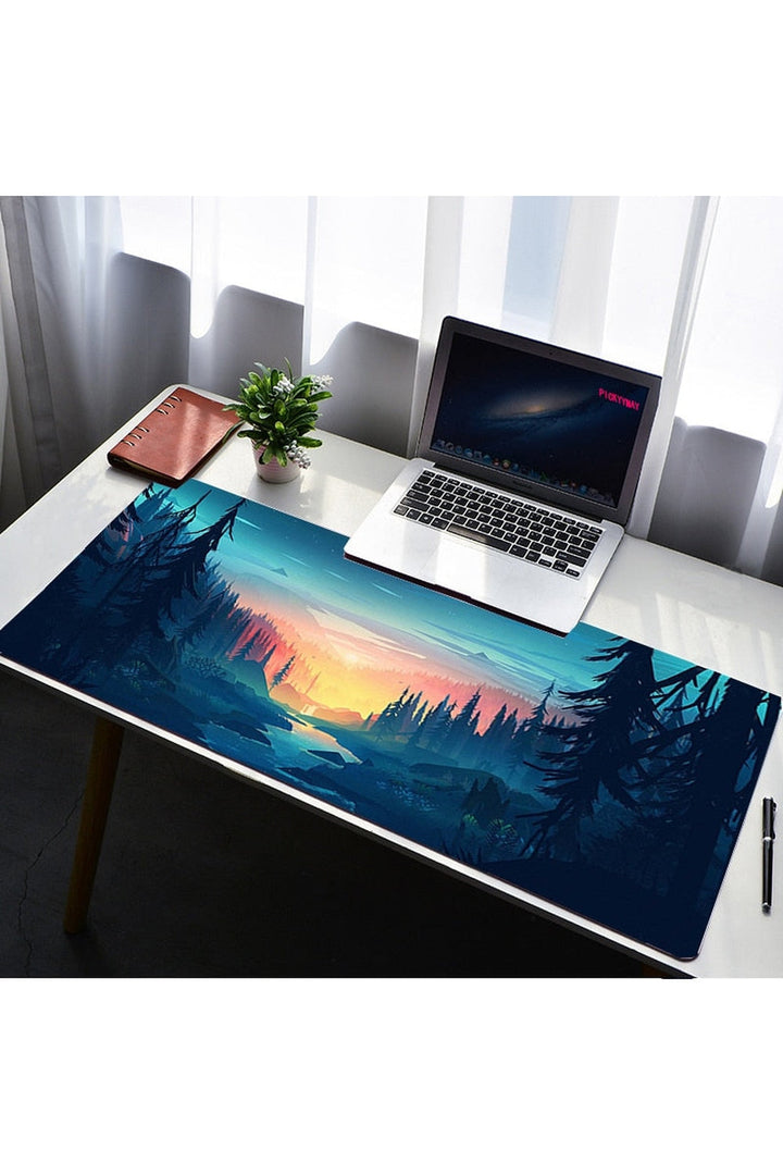 Lisslune | Forest Laptop Desk Pad