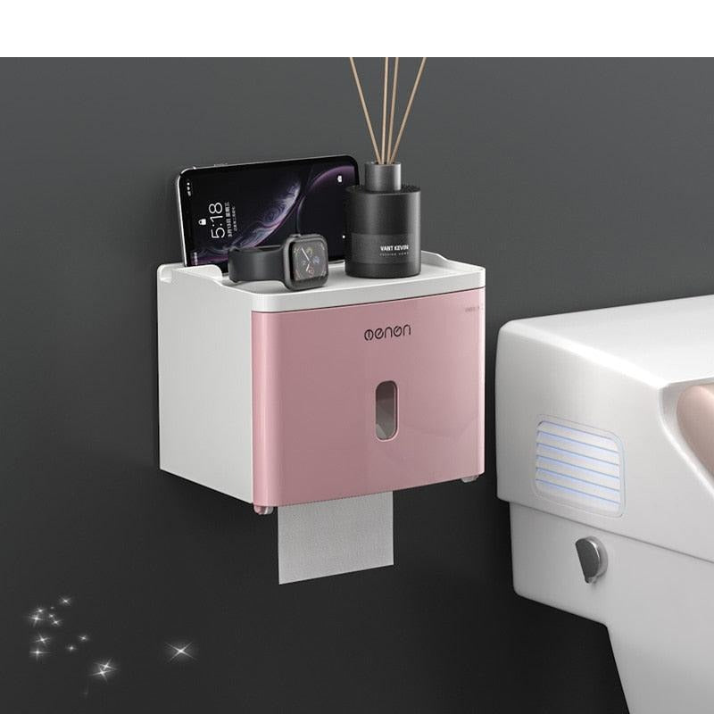 Lisslune | Chic Moisture-Resistant Toilet Paper Holder for Modern Bathrooms